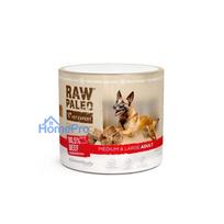 VETEXPERT Raw Paleo Olympic Beef Medium Large Mono - dog treat - 90g