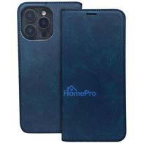 iLike Samsung Galaxy A35 5G Smart Suede case Navy Blue