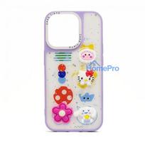 iLike Samsung Galaxy A34 EPOXY CARTOON COVER Purple