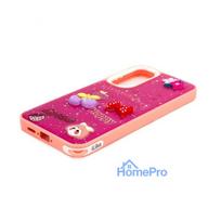 iLike Samsung Galaxy A35 EPOXY CARTOON COVER Rose Red