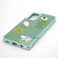 iLike Samsung Galaxy A15 EPOXY CARTOON COVER Light Green