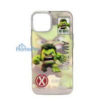 iLike Apple iPhone 13 PC Silicone Case Green Boy