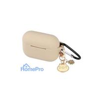 iLike - Case for Airpods Pro 2 carmel with pendant