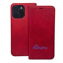 iLike Samsung Galaxy S25 Edge Smart Suede Book case Red