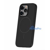iLike Apple iPhone 16 Pro Max Soft Touch Silicone case With Magnetic Black