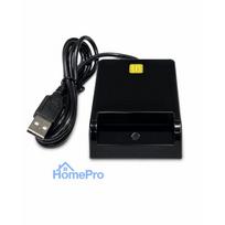 iLike USB Smart Card Reader, Contact IC Card Reader for Digital Signature, eID, Banking & Government Cards Black