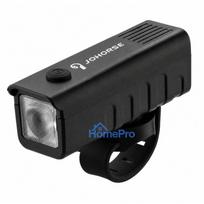 iLike JOHORSE USB Rechargeable Bike Headlight, High Brightness LED Bicycle Front Light, IPX4 Waterproof, ABS Shell, Easy