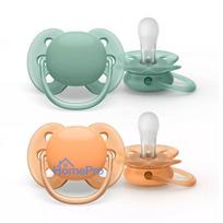 Philips Avent pacifier Ultra soft Neutral 0-6M (2 pcs) SCF091 / 03