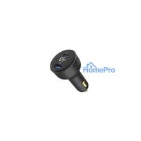 Car charger Gembird 2-port USB Car Fast Charger 65W Black