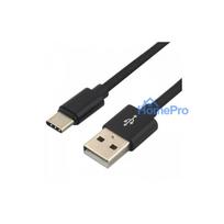 USB-C 3.0 male / USB A male 1.0m everActive CBB-1CB 3.0A black, 1 pc. in pack.