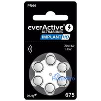 Baterijos - everActive 675 1,45 V Baterijos, 6 vnt.