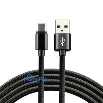 USB Laidas - everActive CBB-2CB 3 A, 480MB / s, USB-C, 2 m, Juodas