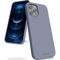 Mercury Silicone Case Apple iPhone 16e / 17e lavender gray
