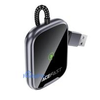 Wireless CarPlay / Android Auto adapter Acefast QC1 black