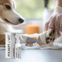 JM SANTE Polisept Vet Spray Silver Pro - wound solution for dogs and cats - 200 ml