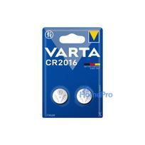 CR2016 baterijas Varta litija 6016 iepakojumā 2gb.