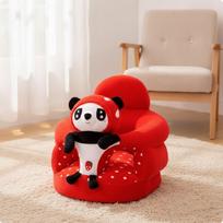 Kūdikio sėdynė Minkšta pagalvota kėdutė Atlošas su paminkštinimu Atrama grindims Balance Base Panda