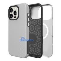 Perfectionists Triangle Mag Case Apple iPhone 14 Pro silver