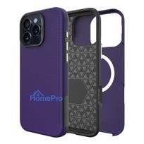 Perfectionists Triangle Mag Case Apple iPhone 13 Pro Max purple