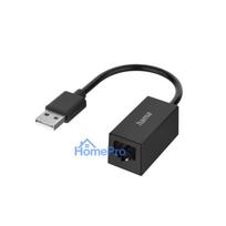 Hama Hama 00200324 Network Adapter, USB Plug - LAN / Ethernet Socket, Fast Ethernet