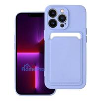Riff Card series Silicone back case for Apple iPhone 15 Pro Max Violet