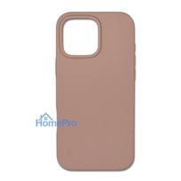 Riff Slim Soft Silicone Soft Back Cover Case for Apple iPhone 16 Pro Max Powder pink