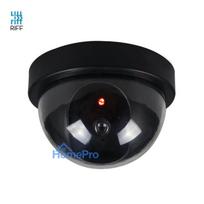 Riff RF-SC1 CCTV Outdoor Home Security Dummy Fake Camera with flashing red light 2x AA battery Black