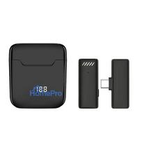 Riff S11 Wireless lavalier microphone Type-C with charging case Black