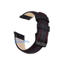 Riff Genuine leather 20mm Universal watch strap (Samsung, Garmin, etc) Black