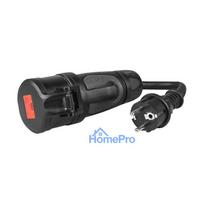Green Cell Red CEE 16A 400V 5P to 230V Schuko socket adapter