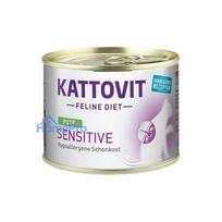 KATTOVIT Sensitive Turkey - wet cat food - 185g