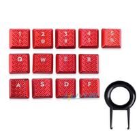 Logitech G915\G913\G815\G813\TKL87 žaidimų mechaninės klaviatūros klavišų dangteliai neslystantys tekstūruoti keičiami dangteliai Logitech keycap red