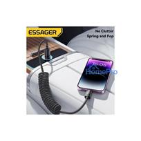 USB Cable Essager 'Chuan4' black 29W 'Type-C / Lightning' 120cm