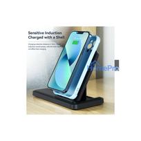Wireless charger Essager 'JG 4in1' black 15W (iPhone / Apple Watch / Airpods / Pencil)