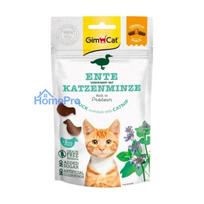 GIMCAT Crunchy Snacks Duck with Catnip - cat treat - 50g