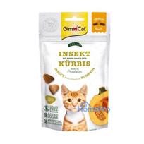 GIMCAT Crunchy Snacks Insect with pumpkin - cat treats - 50g