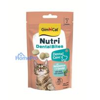 GIMCAT Nutri Dental Bites - cat treats - 40g