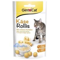 GIMCAT Käse-Rollis Crunchy Cheese Bites - cat treat - 40g