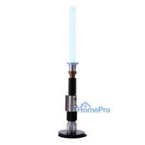 Ukonic galda lampa Obi-Wan Kenobi ar zilu gaismas zobenu