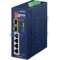 PLANET tīkla ierīce Neslāņots Fast Ethernet (10 / 100) ar PoE atbalstu Blue