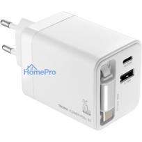 Charger Troika TROIKA CHA35 for Smartphone, Tablet White AC Fast Charging Internal