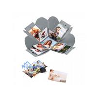 Gift Box - Walther FB-280W Surprise 8.5 x 8.5 x 13.5 cm For Photos 5.5 x 8.3 cm White