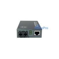 Optiskā šķiedras pārveidotājs LevelOne Media pārveidotājs RJ45- SC GE SM PoE 30W 1310nm 20km