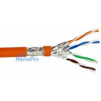 Digitus High-quality Helos installation cable, Raw Cat.7 cable, S / FTP, PiMF, LSZH, Orange, 500m drum