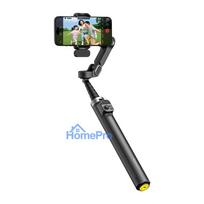 Stabilizer - AOCHUAN V3 3-Axis Smartphone Stabilizer, AI Face Tracking, 330g Load, Up to 7.5h Battery Life Black