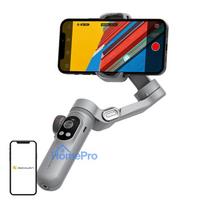 Smartphone Gimbal - AOCHUAN X Pro 3-Axis Stabilizer, 3200 mAh Battery, Wireless Charging - Gray