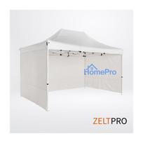 Tent roof and walls (4 pcs.) set 3x4.5 White Zeltpro PROFRAME
