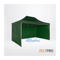 Tent roof and walls (4 pcs.) set 3x4.5 Green Zeltpro TITAN