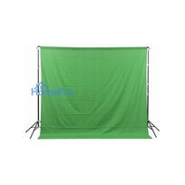 GlareOne Green Screen Fabric backdrop 3×3 m