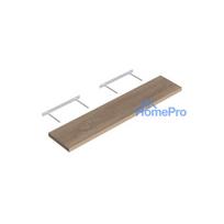 Wall shelf Velano FS 118 / 24, oak, 118x23.5x3.8 cm
